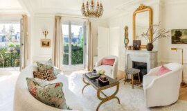 Before & After at Les Pierres Dorées – A Paris Apartment with a Golden View